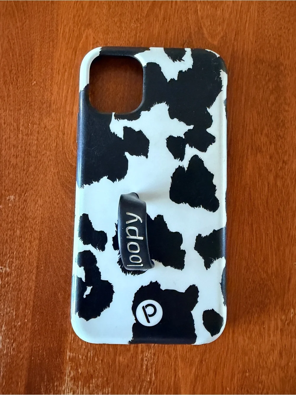 Loopy Case-Cow Print iPhone 11/XR